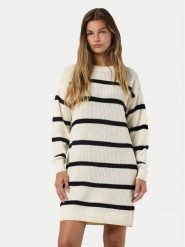 Noisy May Sukienka dzianinowa Maysa 27027577 Beżowy Loose Fit. Brązowe sukienki damskie Noisy may, bez wzorów, z dzianiny, bez ramiączek. Za 69.99 zł.