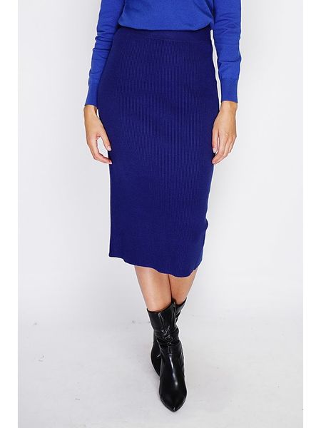 William de Faye Spódnica w kolorze niebieskim rozmiar: 34. Niebieskie spódnice damskie William de Faye, bez wzorów, z kaszmiru, klasyczne, midi. Za 113.99 zł.
