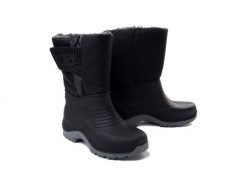 MANITU 120126-1 schwarz, śniegowce damskie. Czarne śniegowce damskie Manitu. Za 219.90 zł.