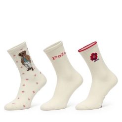 Skarpety długie Polo Ralph Lauren. Skarpetki damskie Polo Ralph Lauren, bez wzorów. Za 229.99 zł.