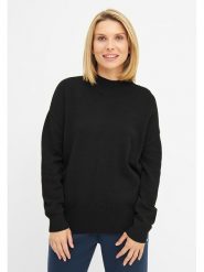 Bench Sweter "Hedda" w kolorze czarnym rozmiar: 40. Czarne swetry klasyczne damskie Bench, bez kołnierzyka. Za 149.73 zł.