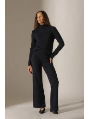 Perfect Cashmere Kaszmirowy golf "Willow" w kolorze granatowym rozmiar: M. Niebieskie golfy damskie Perfect Cashmere, m, bez wzorów, z kaszmiru, bez ramiączek. Za 521.99 zł.