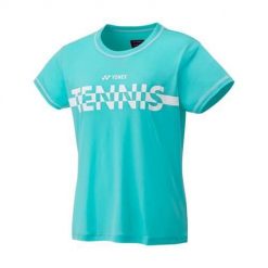 Koszulka sportowa damska Yonex Tennis Print. Niebieskie koszulki sportowe damskie YONEX, m, bez wzorów, z poliesteru, bez ramiączek. Za 297.00 zł.