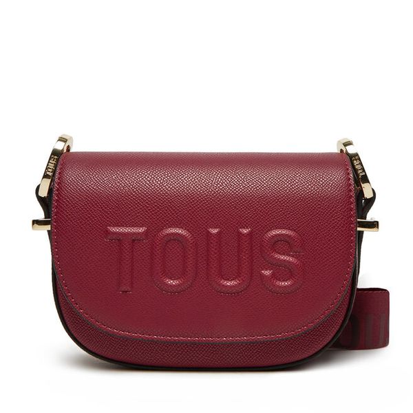 Torebka TOUS. Czerwone listonoszki damskie tous, bez wzorów, bez dodatków. Za 389.99 zł.