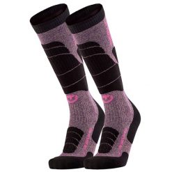 Skarpety narciarskie kobieta Therm-ic Ski Merino Reflector Women wysokosc kolano. Czerwone skarpetki damskie THERM-IC, bez wzorów, z materiału. Za 170.10 zł.