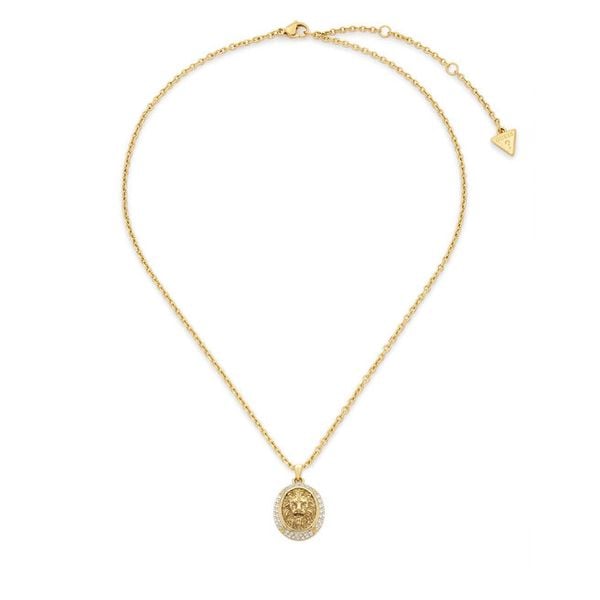 Naszyjnik Guess. Żółte naszyjniki damskie Guess, złote. Za 214.99 zł.
