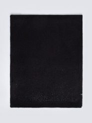 BIG STAR Szal w kolorze czarnym - 240 x 43 cm rozmiar: onesize. Czarne szaliki damskie Big Star, bez wzorów, z materiału. Za 72.99 zł.