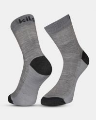 Uniseksowe skarpety outdoorowe Kilpi LIRIN-U. Szare skarpetki damskie Kilpi, bez wzorów, z materiału. Za 112.21 zł.