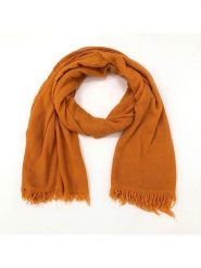 MILANO AMOUR Szal w kolorze karmelowym - 215 x 75 cm rozmiar: onesize. Brązowe szaliki damskie MILANO AMOUR, bez wzorów, z kaszmiru. Za 182.72 zł.