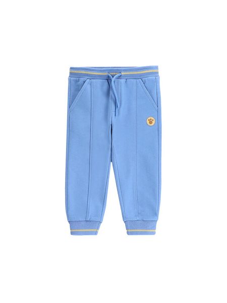 Coccodrillo Spodnie dresowe WC5120102MBN Niebieski Regular Fit. Niebieskie spodnie dresowe chłopięce COCCODRILLO, z bawełny. Za 39.99 zł.