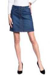 SPÓDNICA JEANSOWA LEE A LINE SKIRT DARK GARNER L38NDJUV 112108277. Spódnice damskie Lee, do pracy, na jesień, l, bez wzorów, z bawełny, biznesowe, midi. W wyprzedaży za 79.99 zł.