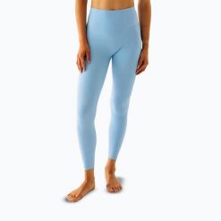 Legginsy do jogi damskie JoyInMe Oneness Yoga 7/8. Niebieskie legginsy damskie Joy in me, s, bez wzorów, z elastanu. Za 379.99 zł.