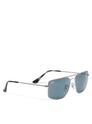 Ray-Ban Okulary przeciwsłoneczne 0RB3779 Srebrny. Szare okulary przeciwsłoneczne damskie Ray-Ban. Za 729.99 zł.