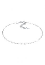Elli Damski naszyjnik Oval Fine Delicate Basic regulowany wykonany ze srebra próby 925 Sterling Silver Bransoletki 1 ct. Szare bransoletki damskie Elli, srebrne. Za 123.99 zł.