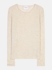 Perfect Cashmere Kaszmirowy sweter "Oprah" w kolorze kremowym rozmiar: L. Brązowe swetry klasyczne damskie Perfect Cashmere, l, z kaszmiru, bez kołnierzyka. Za 233.87 zł.