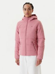 Tommy Jeans Kurtka przejściowa DW0DW20959 Różowy Slim Fit. Czerwone kurtki damskie Tommy Jeans, xl, bez wzorów, z jeansu, bez kaptura. Za 489.99 zł.