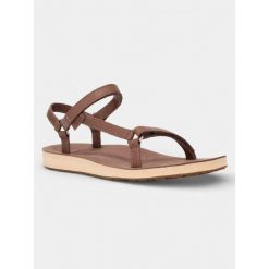 Sandały Damskie Teva Original Universal Slim Lea. Brązowe sandały damskie Teva, bez wzorów, bez obcasa, bez zapięcia. Za 309.99 zł.