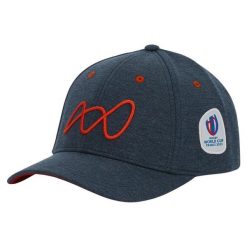 Czapka Macron RWC France 2023 Bordeaux. Niebieskie czapki z daszkiem damskie Macron, bez wzorów. Za 156.50 zł.