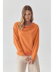 TATUUM Bluza w kolorze pomarańczowym rozmiar: S. Pomarańczowe bluzy damskie TATUUM, s, bez wzorów, z bawełny, bez kaptura. Za 74.63 zł.