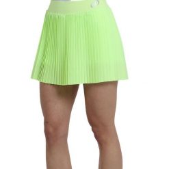 Spódnica damska Bullpadel Badea. Żółte spódnice damskie bullpadel, bez wzorów, sportowe. Za 211.50 zł.
