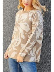 LA Angels Sweter w kolorze beżowo-kremowym rozmiar: XL. Brązowe swetry klasyczne damskie LA Angels, xl, bez kołnierzyka. Za 159.59 zł.