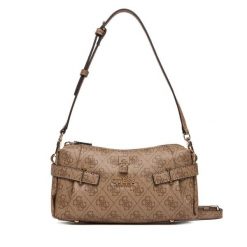 Torebka Guess. Brązowe torebki klasyczne damskie Guess, bez dodatków. Za 549.99 zł.