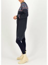 Blutsgeschwister Sukienka "Scandi woodsonshore" w kolorze granatowym rozmiar: XL. Niebieskie sukienki damskie Blutsgeschwister, bez wzorów, z wiskozy, klasyczne, bez ramiączek. Za 268.55 zł.