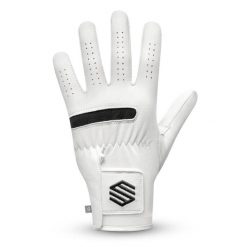 Rękawica golfowa unisex Fescue left. Białe rękawiczki damskie SIROKO, bez wzorów, ze skóry. Za 97.00 zł.
