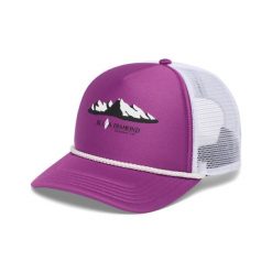 Czapka Trucker Black Diamond Flat Bill. Fioletowe czapki damskie Black Diamond, bez wzorów. Za 203.50 zł.