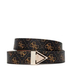 Pasek Damski Guess. Brązowe paski damskie Guess, z aplikacjami. Za 189.99 zł.