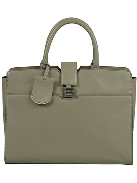 Burkely Skórzana torebka "Modest Meghan" w kolorze jasnozielonym - 36,5 x 23 x 10 cm rozmiar: onesize. Zielone torby na laptopa Burkely, bez wzorów, z materiału. Za 352.43 zł.