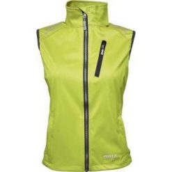 Kurtka przeciwwiatrowa bez rękawów damska Pro-X Elements Hanna. Zielone kurtki damskie PRO-X ELEMENTS, bez wzorów, z softshellu, bez kaptura. Za 379.00 zł.
