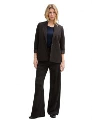 Tom Tailor Koszulka w kolorze granatowym rozmiar: XL. Niebieskie bluzki damskie Tom Tailor, xl, bez wzorów, z bawełny, bez kołnierzyka, bez ramiączek. Za 41.79 zł.