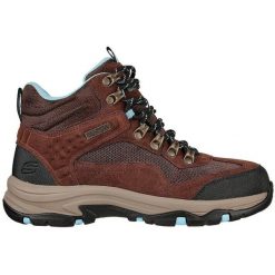 Buty Skechers Trego - Base Camp, Kobiety. Brązowe obuwie sportowe damskie Skechers, z zamszu, bez zapięcia, na fitness i siłownię. Za 590.00 zł.
