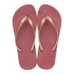 Japonki damskie Ipanema Anat Tan. Czerwone klapki damskie Ipanema, bez wzorów, bez obcasa, bez zapięcia. Za 49.99 zł.