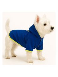 Paws&Whiskers Bluza w kolorze niebieskim dla psa rozmiar: L. Niebieskie bluzy damskie Paws&Whiskers, l, bez wzorów, bez kaptura. Za 82.99 zł.