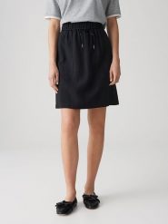 OPUS Spódnica "Rania" w kolorze czarnym rozmiar: 38. Czarne spódnice damskie Opus, na co dzień, bez wzorów, z tkaniny, mini. Za 189.95 zł.