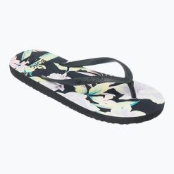 Japonki damskie Billabong Dama. Czarne klapki damskie Billabong, bez wzorów, bez obcasa, bez zapięcia. Za 69.99 zł.