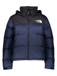 The North Face Kurtka puchowa '1996 Retro Nuptse" w kolorze granatowo-czarnym rozmiar: XS. Czarne kurtki damskie The North Face, xs, bez wzorów, z puchu, bez kaptura. Za 768.71 zł.