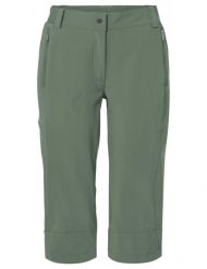 Spodnie damskie VAUDE Farley Capri III. Zielone spodnie sportowe damskie Vaude, bez wzorów, z elastanu, narciarskie. Za 429.00 zł.