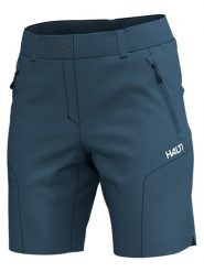 Halti Szorty funkcyjne "Pallas Cool" w kolorze granatowym rozmiar: 36. Niebieskie spodenki sportowe damskie Halti, bez wzorów, z materiału, outdoorowe. Za 149.31 zł.