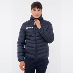 Niebieska kurtka outdoor Montreal. Niebieskie kurtki damskie LEGEA, xs, bez wzorów, z poliesteru, bez kaptura. Za 132.00 zł.