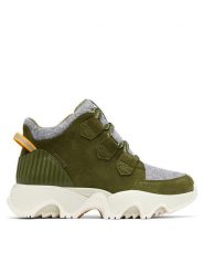 Sorel Sneakersy Kinetic™ Impact Caribou 2099121355 Zielony. Zielone obuwie sportowe damskie Sorel, ze skóry, bez zapięcia. Za 499.99 zł.