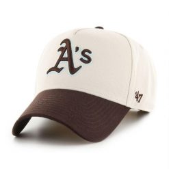 Brand `47 czapka z daszkiem Oakland Athletics Coop Sure Shot wielokolorowa. Czapki z daszkiem damskie 47 Brand, bez wzorów, z bawełny. Za 179.00 zł.