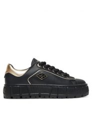 REPLAY Sneakersy GWZ7G .000.C0001L Czarny. Czarne obuwie sportowe damskie Replay, ze skóry, bez zapięcia. Za 349.99 zł.