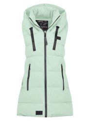 ANAPURNA Kamizelka pikowana "Dolbana" w kolorze zielonym rozmiar: XXL. Zielone kamizelki damskie ANAPURNA, xxl, bez wzorów, bez kaptura. Za 160.96 zł.