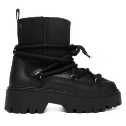 Śniegowce Tommy Hilfiger. Czarne śniegowce damskie Tommy Hilfiger. Za 899.99 zł.