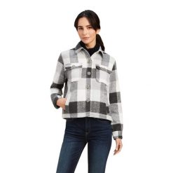 Kurtka damska Ariat Ashford. Szare kurtki damskie Ariat, bez wzorów, bez kaptura. Za 578.00 zł.