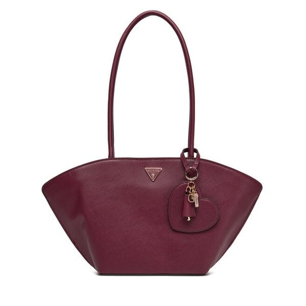 Torebka Guess. Czerwone torebki klasyczne damskie Guess, bez dodatków. Za 439.99 zł.