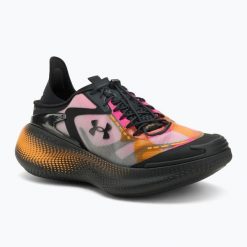 Buty treningowe Under Armour Echo black/rebel pink/black. Czarne obuwie sportowe damskie Under Armour, bez zapięcia, na fitness i siłownię. Za 649.99 zł.